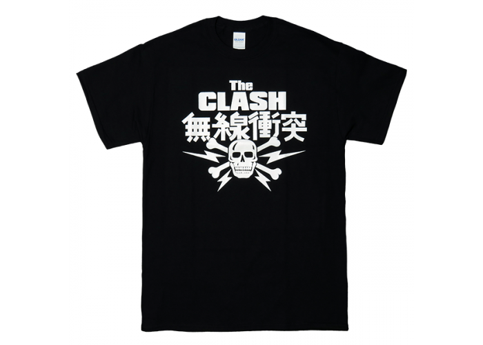 The Clash（クラッシュ）ジョー・ストラマー着用 無線衝突 本物バージョン完全復刻デザイン パンク Tシャツ