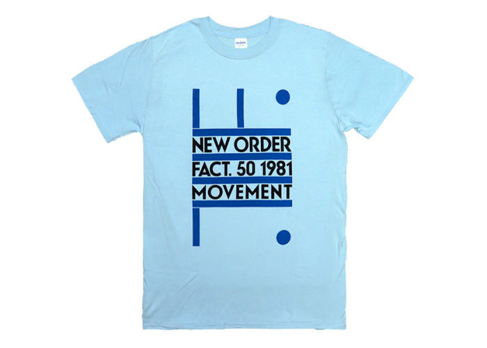 New Order （ニュー・オーダー） Fact. 50 1981 Movement ジャケット デザインTシャツ