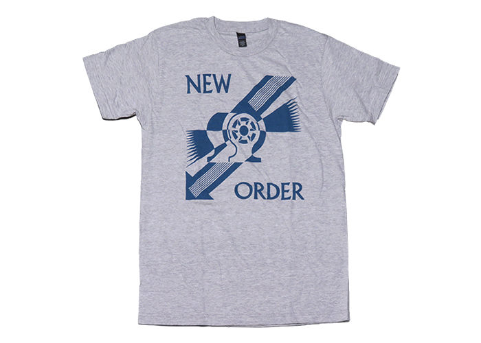 New Order（ニュー・オーダー） Procession Peter Saville（ピーター・サヴィル）デザイン バンドTシャツ 廃番希少品 デッドストック