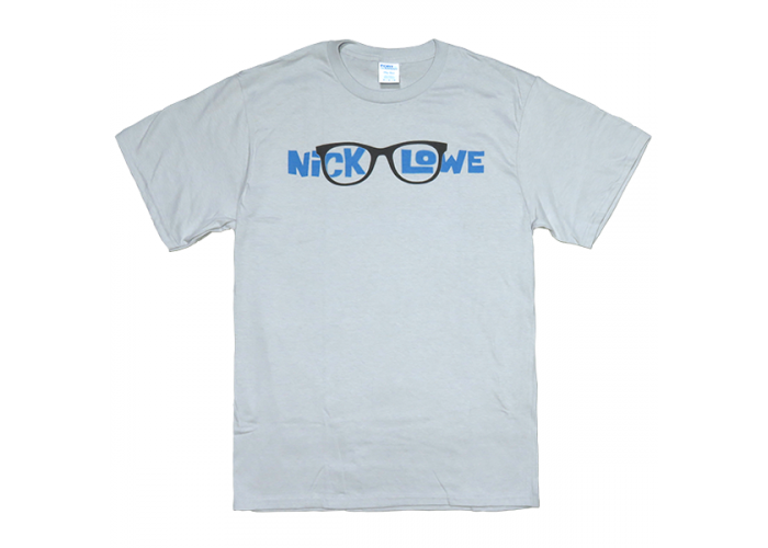 Nick Lowe（ニック・ロウ）GLASSES メガネ＆ロゴ・デザインTシャツ パブロック 復活版