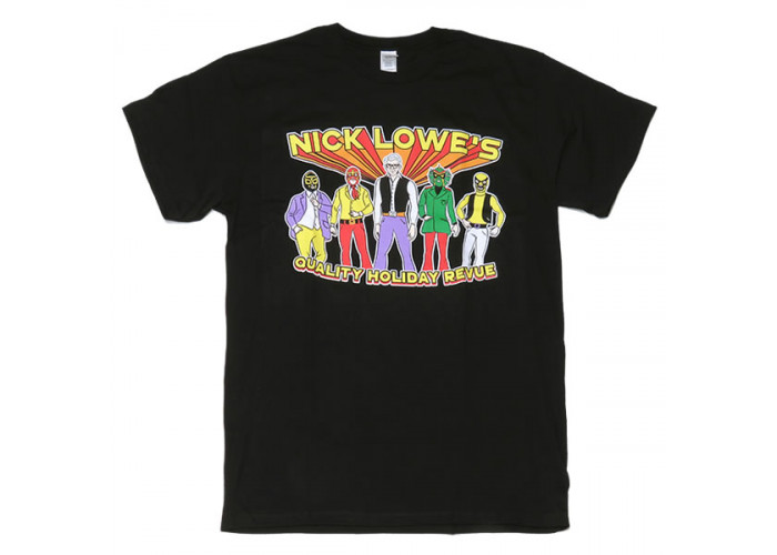 Nick Lowe（ニック・ロウ）Quality Holiday Revue 2014年 ツアーTシャツ パブロック 復活版