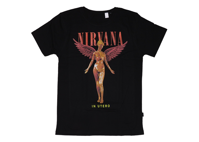 Nirvana（ニルヴァーナ） バンドTシャツ In Utero（イン・ユーテロ） ブラック