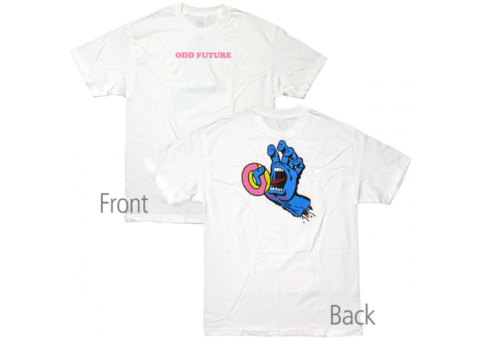 ビートボム | Odd Future（オッド・フューチャー） x Santa Cruz（サンタ・クルーズ）コラボTシャツ #1 両面 ホワイト