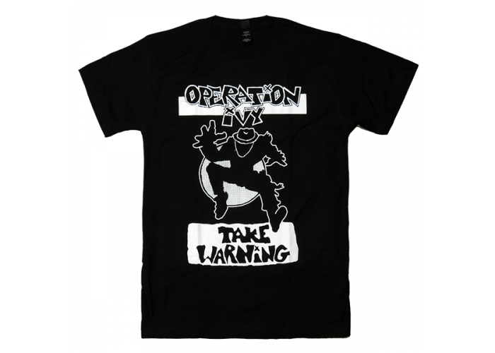 Operation Ivy（オペレーション・アイヴィー）Rancid（ランシド）前身バンド “Ska Man”「Take Warning」ロゴTシャツ