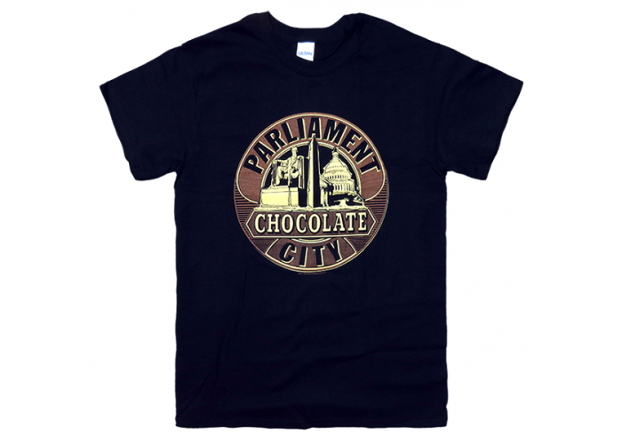 Parliament （パーラメント） 『Chocolate City』 ジャケット・デザインTシャツ Pファンク P-FUNK 廃番希少品 デッドストック