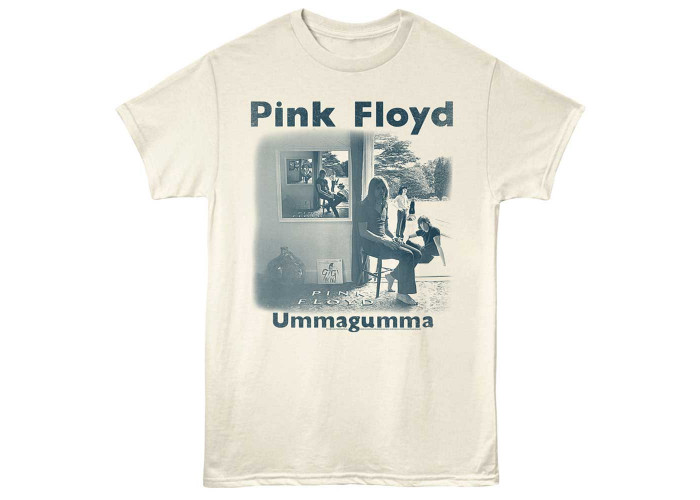 Pink Floyd（ピンク・フロイド）ウマグマ Ummagumma モノクロ・カバーアートTシャツ