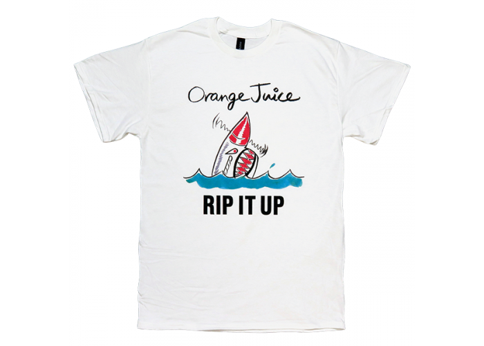 Orange Juice（オレンジ・ジュース）Rip It Up シングル・カバーアートTシャツ ネオアコ [再入荷]