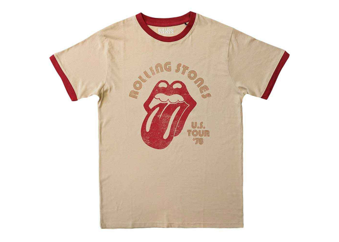 Rolling Stones（ローリング・ストーンズ） 1978年USツアーTシャツ リンガーTee