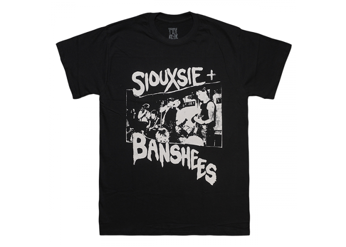 Siouxsie And The Banshees（スージー・アンド・ザ・バンシーズ）1977年 Live ライブ・フォト・バンドTシャツ