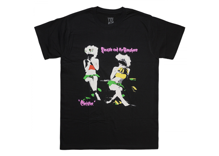 Siouxsie And The Banshees（スージー・アンド・ザ・バンシーズ）Christine クリスティーヌ レコジャケTシャツ