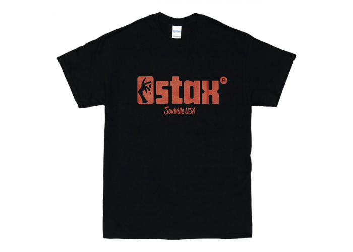 Stax（スタックス）Records 横ロゴTシャツ