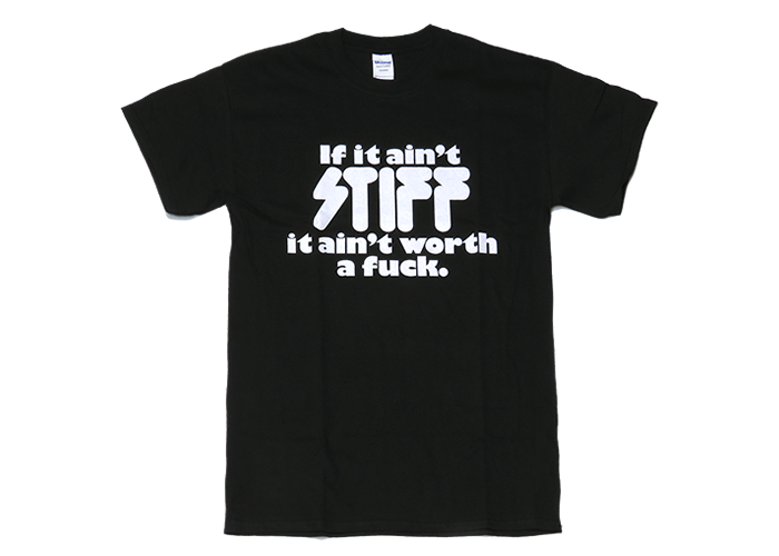 Stiff Records（スティッフ・レコード）ロゴＴシャツ 2XL～5XL ラージサイズ取寄せ商品