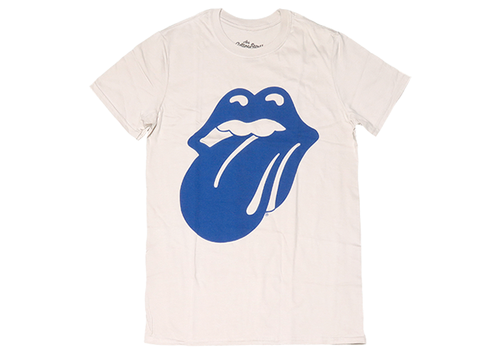 Rolling Stones（ローリング・ストーンズ）Tシャツ #4 ブルーロゴ