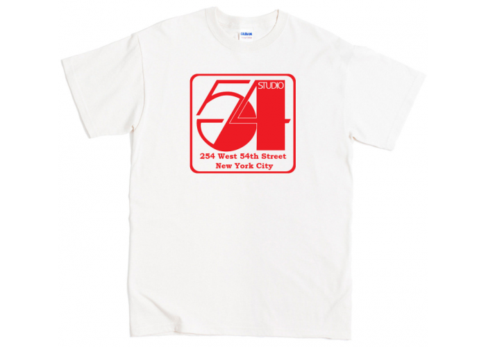 Studio 54（スタジオ ・フィフティフォー） ロゴ NYディスコ／クラブTシャツ