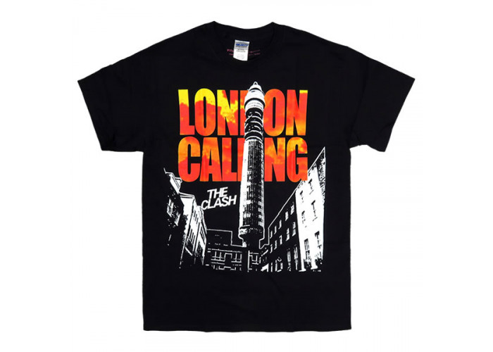 THE CLASH（クラッシュ）London Calling（ロンドン・コーリング）フィフスコラム製 復刻Tシャツ デッドストック 希少品