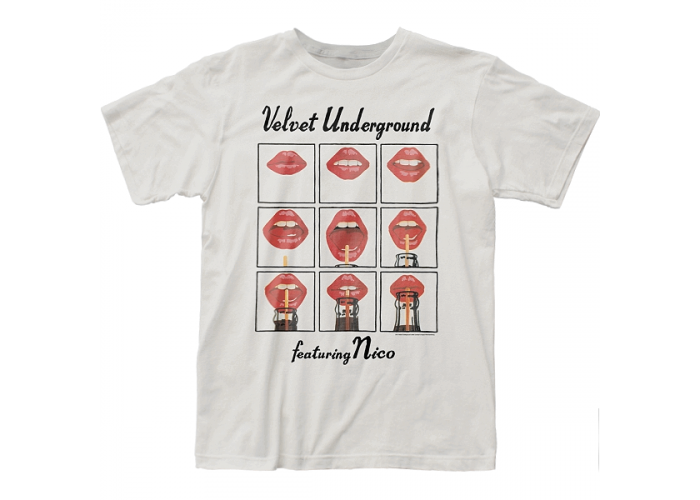 The Velvet Underground （ヴェルヴェット・アンダーグラウンド） featuring Nico ロックバンド Tシャツ