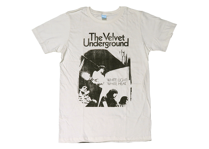 The Velvet Underground （ヴェルヴェット・アンダーグラウンド） White Light/White Heat ロックバンド Tシャツ 廃番希少品 デッドストック