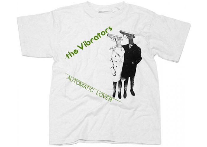 ビートボム | Vibrators（バイブレーターズ） Automatic Lover パンク バンドTシャツ ホワイト 希少品 #3