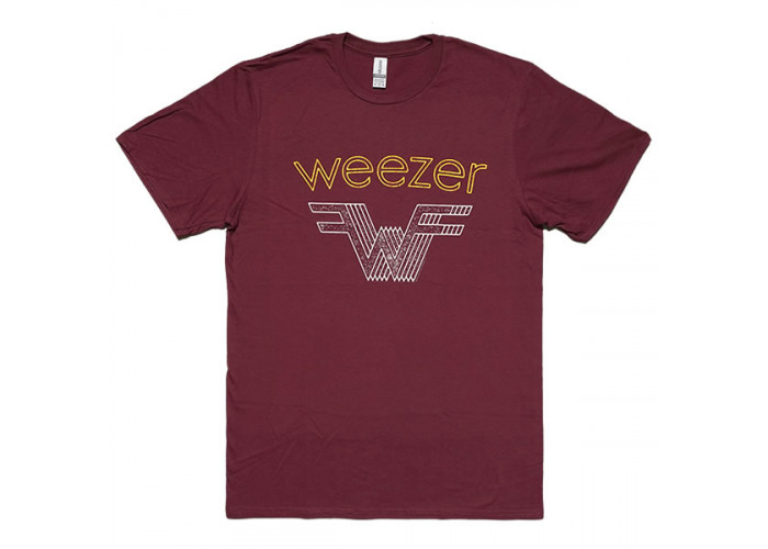 Weezer（ウィーザー） バンド・ロゴTシャツ エンジ 廃版 デッドストック