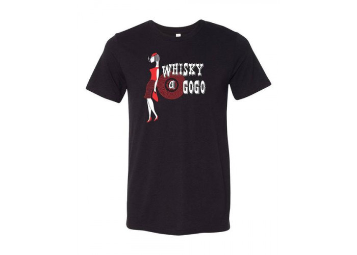 Whisky A Go-Go（ウィスキー・ア・ゴーゴー） ロックの殿堂 サブカルチャーTシャツ ブラック 廃番希少品 在庫限り