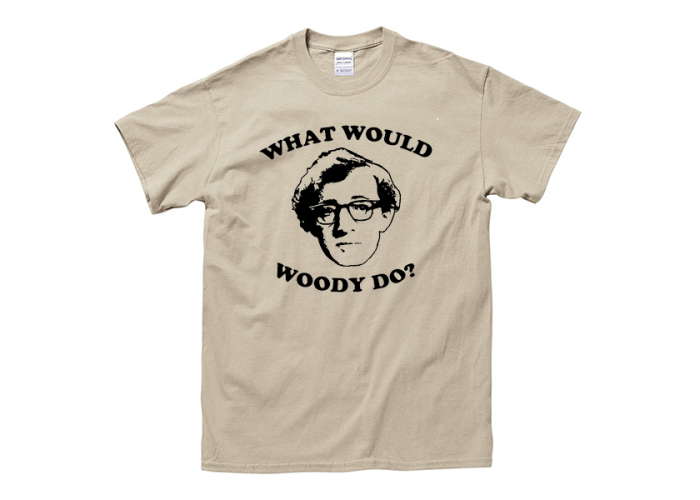 Woody Allen（ウディ・アレン）WWWD デザイン 映画Ｔシャツ