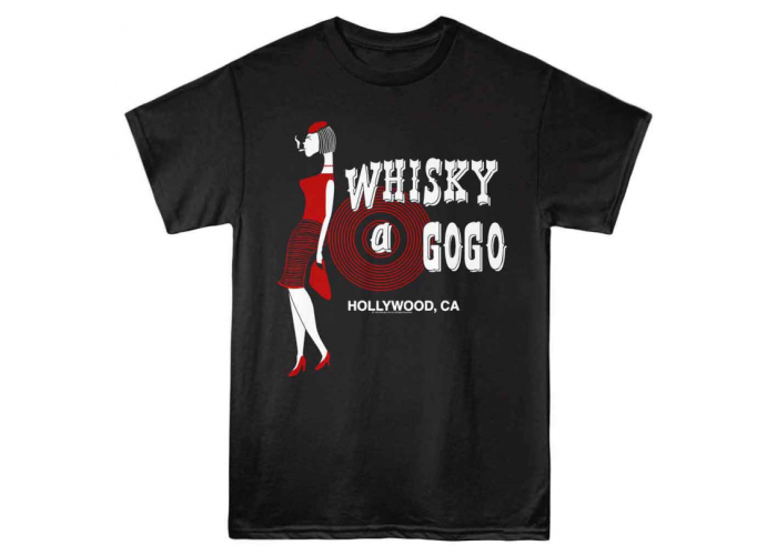 Whisky A Go-Go（ウィスキー・ア・ゴーゴー） ロックの殿堂 ライブハウスTシャツ ブラック ナイトクラブ 復活版！