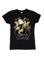 Ariana Grande（アリアナ・グランデ） Yours Truly ゴールドプリント Tシャツ 希少品 #2