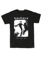 Bauhaus（バウハウス） Bela Lugosi's Dead （ベラ・ルゴシの死） 裏ジャケット デザインＴシャツ 黒