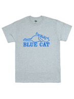 Blue Cat（ブルー・キャット） Records by Red Bird ロゴTシャツ 猫 ネコ