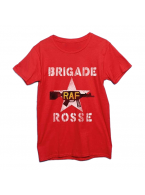 Brigade Rosse（赤い旅団） The Clash（クラッシュ） ジョー・ストラマー着用 復刻デザイン パンクロックTシャツ
