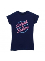 Coctails & Dreams 映画カクテル 復刻デザインTシャツ レディス 