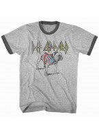 Def Leppard（デフ・レパード） Bulldog ブルドッグ デザイン・バンドTシャツ #2 リンガー