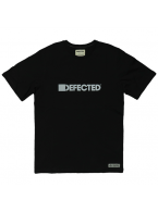 Defected Records （ディフェクテッド） ディープハウスクラブDJ 両面 反射ロゴTシャツ 特別仕様 ブラック 廃版 希少品
