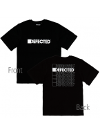 Defected Records（ディフェクテッド）ディープハウス クラブDJ 両面ロゴTシャツ ブラック 廃版 希少品