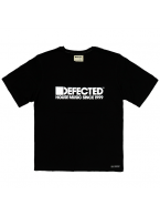 Defected Records（ディフェクテッド）ディープハウス クラブDJ ロゴTシャツ ブラック