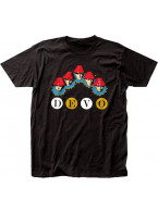 DEVO（ディーヴォ） "WHIP IT HEADS"  欲望心理学 デザイン・バンドTシャツ 廃番希少品 デッドストック