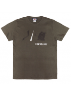 Downrange（ダウンレンジ） 北村龍平 カルトホラー映画 オフィシャルTシャツ グレー両面プリント 限定品 在庫限り