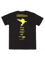 Downrange（ダウンレンジ） 北村龍平 カルトホラー映画 オフィシャルTシャツ ブラック両面プリント 限定品 在庫限り