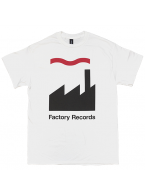 Factory Records（ファクトリー・レコード）レーベル・ロゴTシャツ Joy Division ピーター・サヴィル [再入荷]