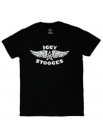 Iggy & The Stooges（イギー・アンド・ザ・ストゥージズ）翼デザイン・ロゴTシャツ イギー・ポップ
