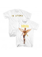 NIRVANA（ニルヴァーナ） バンドTシャツ IN UTERO（イン・ユーテロ） 両面 ホワイト