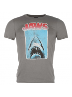 Jaws（ジョーズ） 映画Tシャツ グレー