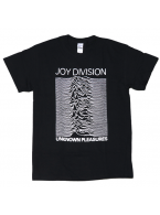 Joy Division（ジョイ・ディヴィジョン） Unknown Pleasures Peter Saville（ピーター・サヴィル）  ポスター版デザインTシャツ #2