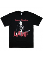 Johnny Thunders （ジョニー・サンダース） L.A.M.F. ロゴ バンドTシャツ #2