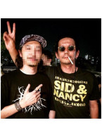 シド・アンド・ナンシー（Sid & Nancy）映画ロゴTシャツ 復刻版 アレックス・コックス ピストルズ 野村訓市着