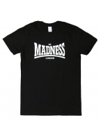 Madness （マッドネス） Lonsdale （ロンズデール）風ロゴ SKA 2トーンロック Tシャツ ブラック #3
