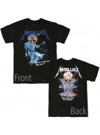 Metallica（メタリカ）ジャスティン・ビーバー着用モデル Doris（ドリス） 両面プリント バンドTシャツ オフィシャルライセンス 正規品 #1