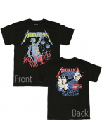 Metallica（メタリカ）人気モデル ..And Justice For All 両面プリント バンドTシャツ オフィシャルライセンス 正規品 #2