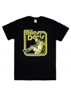 Miles Davis （マイルス・デイヴィス） Trumpet ゴールド・プリント ジャズTシャツ  廃番希少品 デッドストック
