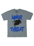 Minor Threat（マイナー・スレット）EP『OUT OF STEP』ロゴ＆羊（シープ） デザイン・バンドTシャツ デッドストック！